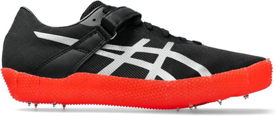 Zapatillas de clavos unisex Asics High Jump Pro 3 (R) - Negro/Plata - (1093A213-001)