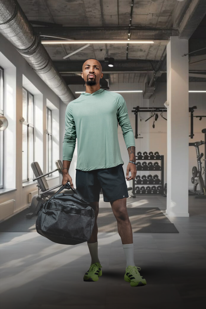 Men's Terra Recovery Element Hoodie Shirt (Low Light Olive)