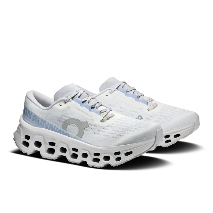 ON Women's Cloudmonster 3 - White Frost