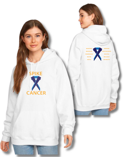 Sudadera con capucha de polar Softstyle® para adultos de Spike Cancer (SF500)