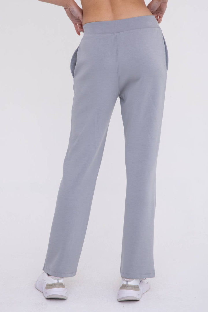 Mono B - Elevated Flared Lounge Pants - WOMEN