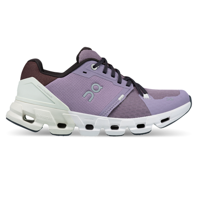 On Womens Cloudflyer 4- Shark/Pearl (71.98092)