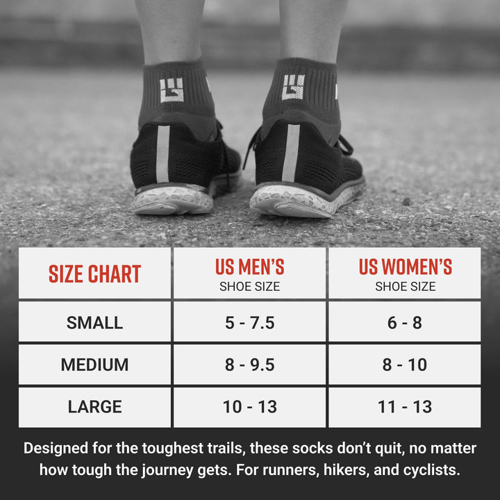 SPARTAN by MudGear Quarter (1/4) Crew Sock