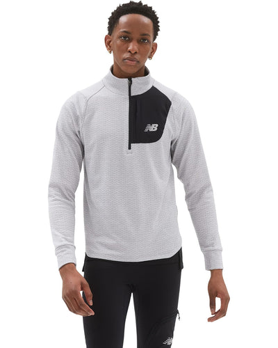 New Balance Heat Grid 1/2 Zip para hombre (MT23252) 