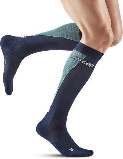 Calcetines ultraligeros CEP Core Run 4.0 - Azul/Azul oscuro - HOMBRE