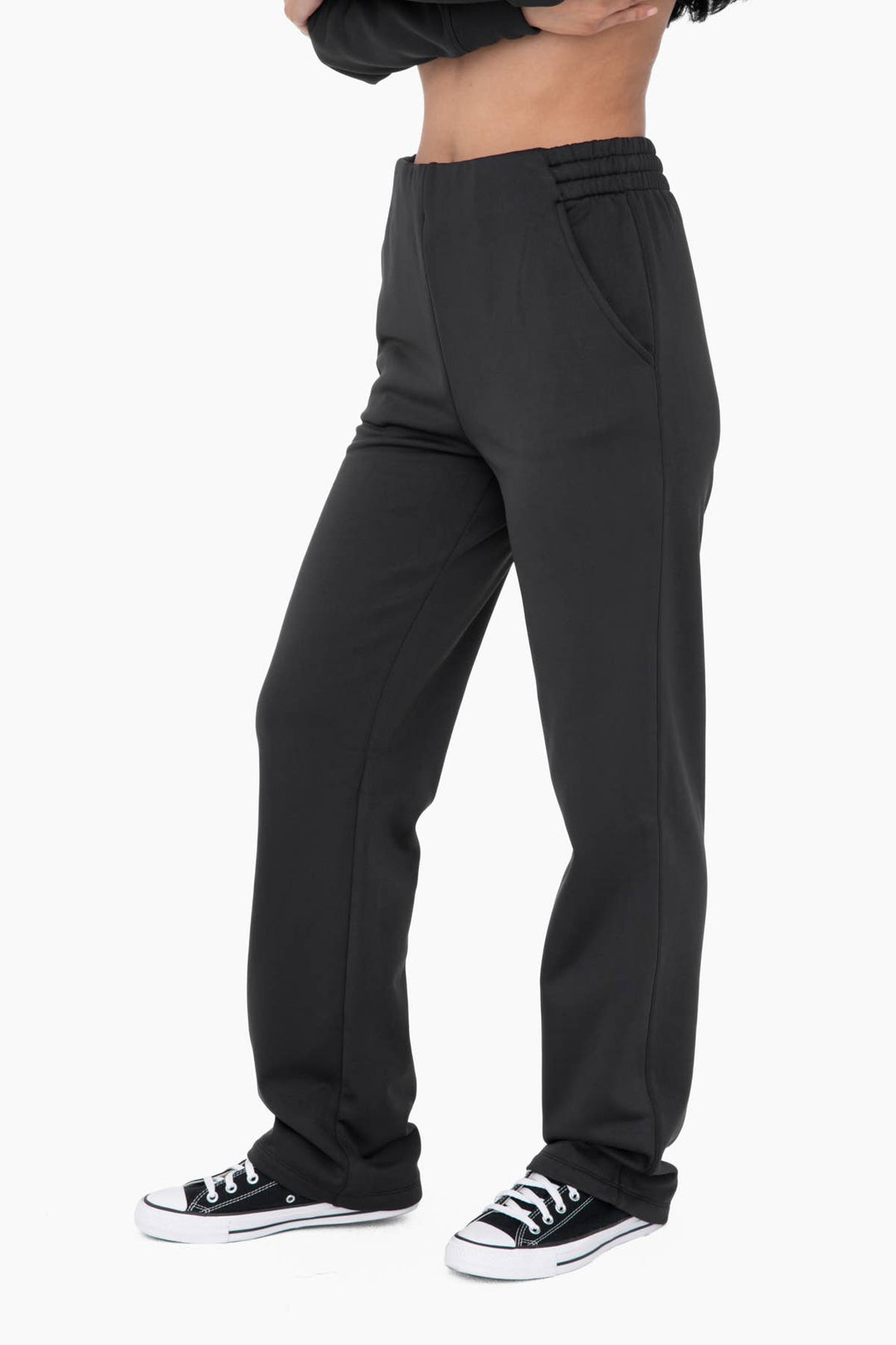 Mono B - Micro Fleece Wide Leg Pant (KP11919)