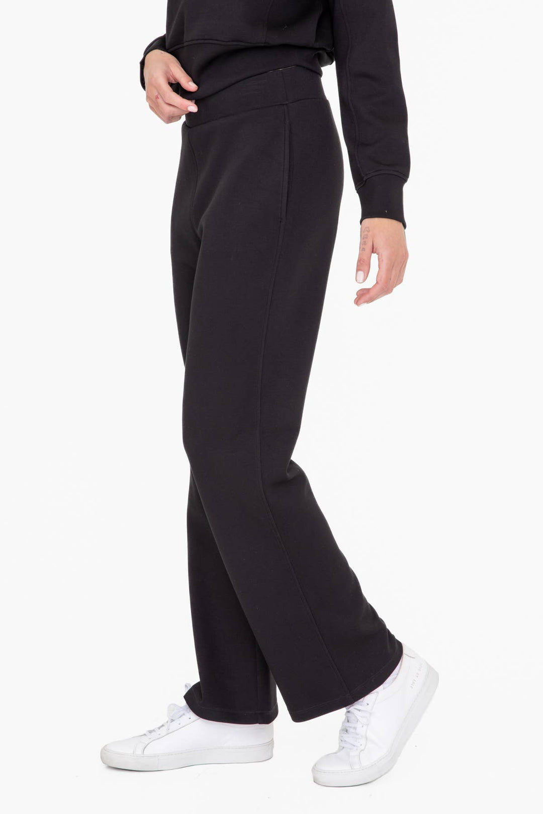 Mono B - Elevated Flared Lounge Pants - WOMEN