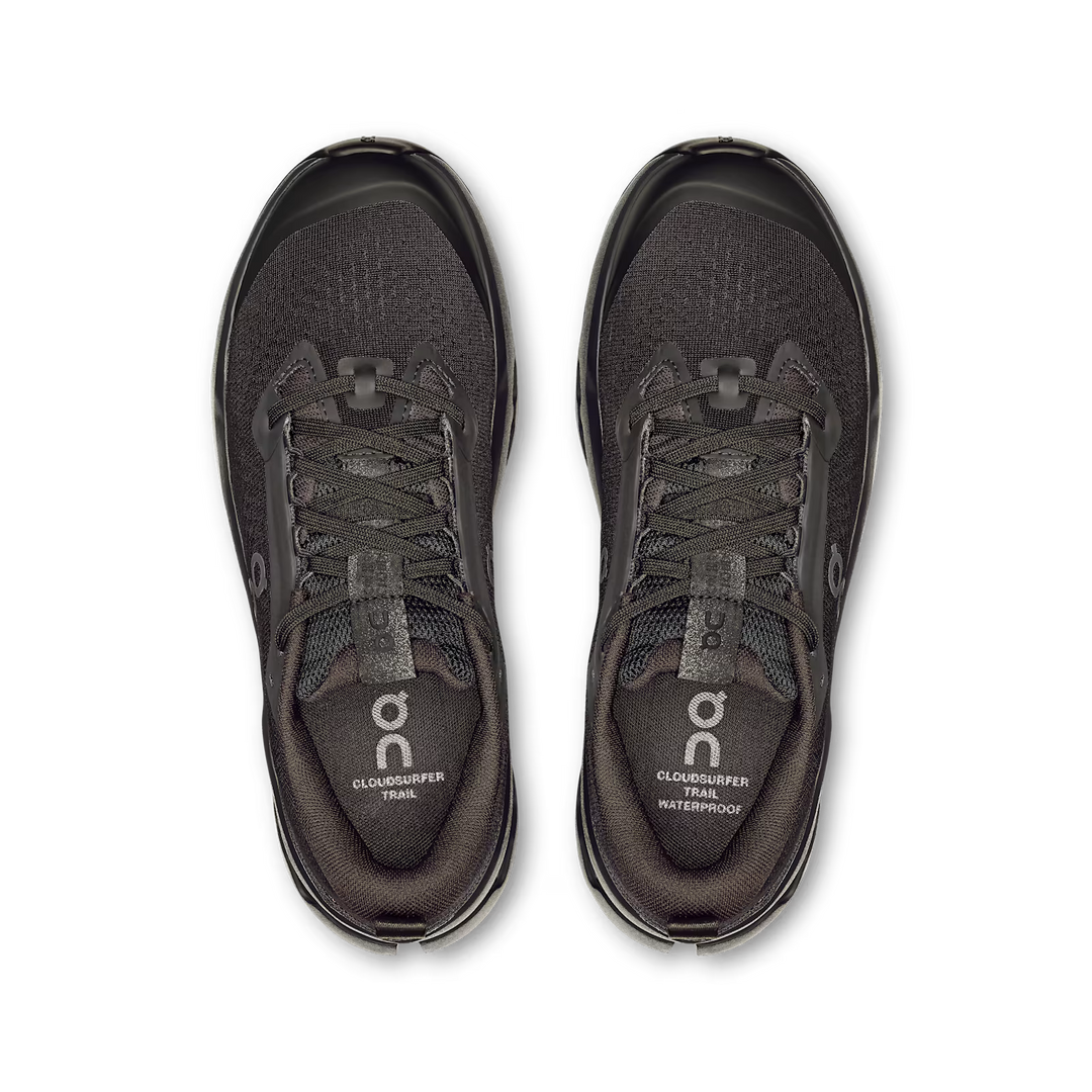 ON Cloudsurfer Trail 2 para mujer - Negro Negro