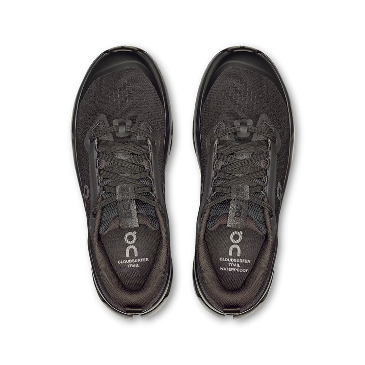 ON Cloudsurfer Trail 2 para mujer - Negro Negro