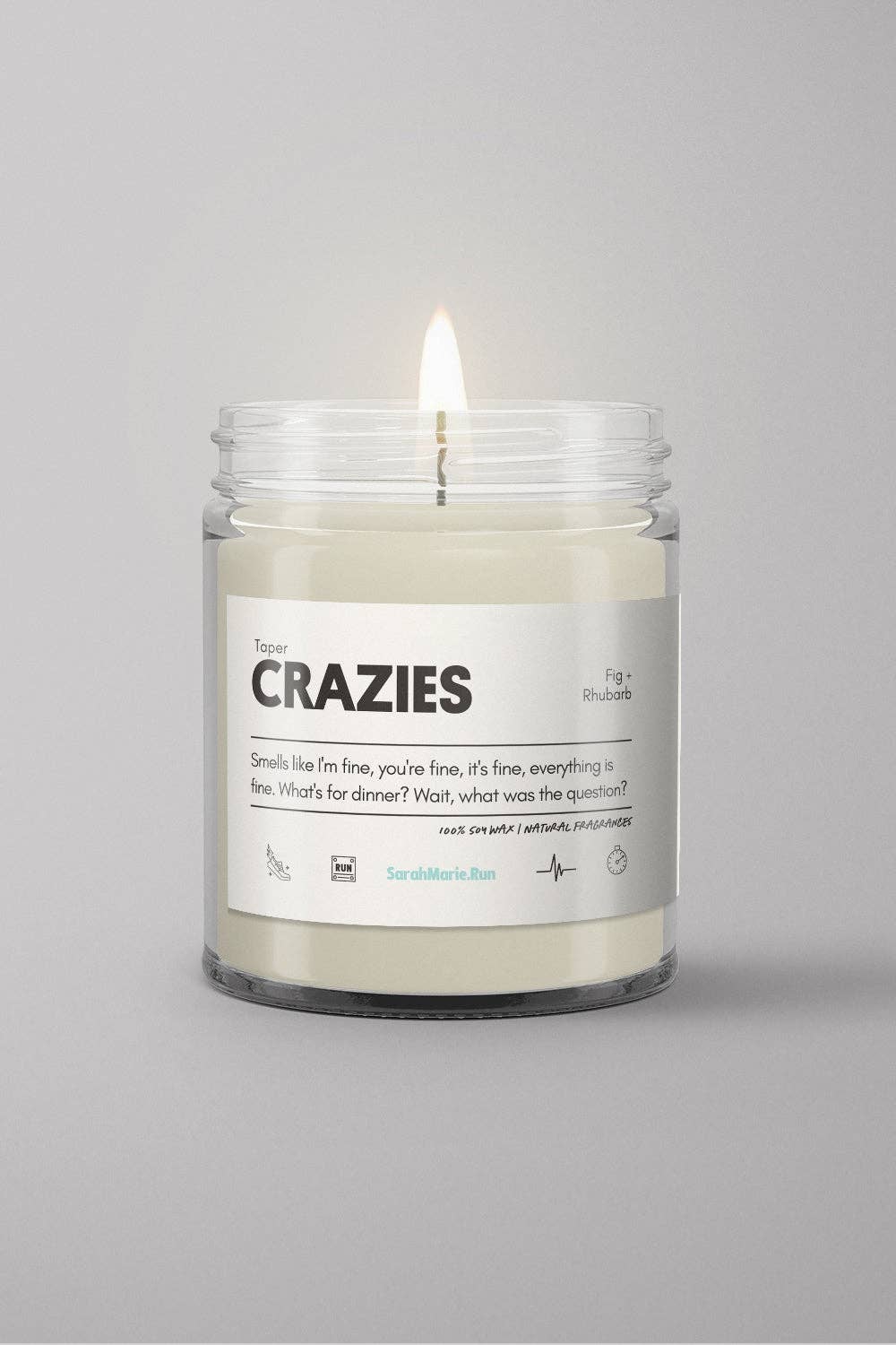 Sarah Marie Running Co - Taper Crazies Runner Candle