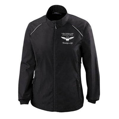 Cafeteras con problemas de running: Chaqueta ligera sin forro Techno Lite Motivate para mujer CORE365 (78183)