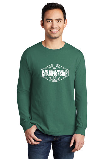 Campeonato de campo a través Tri-Valley: camiseta teñida en prenda Port &amp; Company® Beach Wash® PC099LS