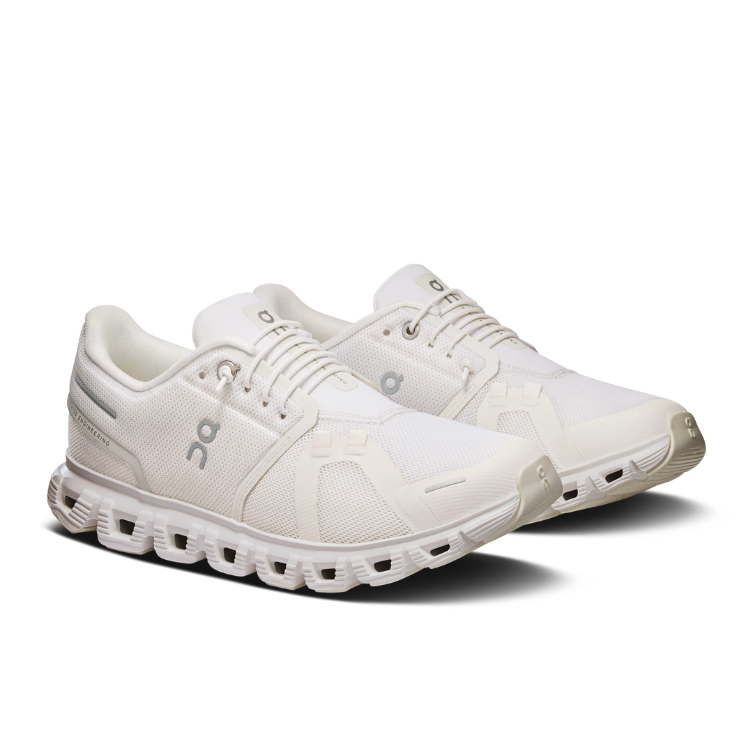 ON Cloud 6 Wide para mujer - Blanco Blanco