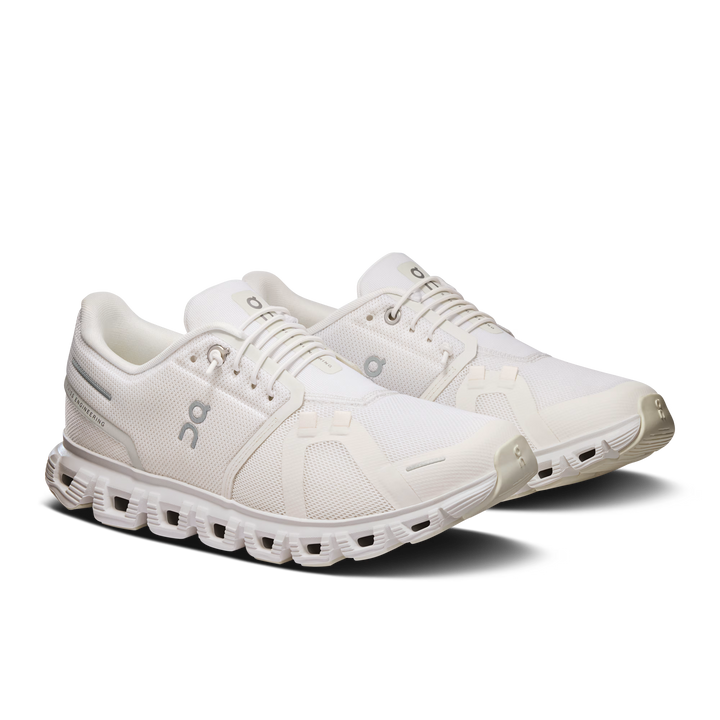 ON Women's Cloud 6 Wide - White White