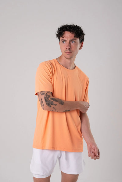 Alyth Active - Camiseta Strong - Naranja sorbete HOMBRE 