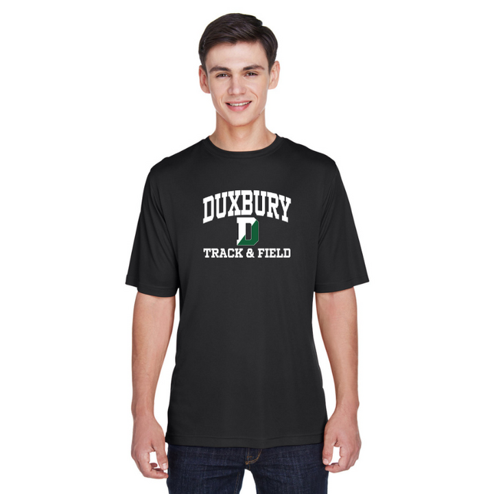 Duxbury Track &amp; Field - Camiseta de manga corta de alto rendimiento para hombre (TT11)