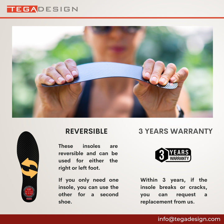 Semi-Rigid Carbon Fiber Insole (1.1 mm)