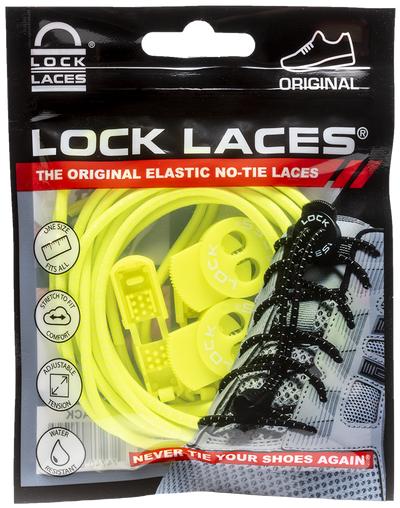 LOCK LACES - Neon Yellow
