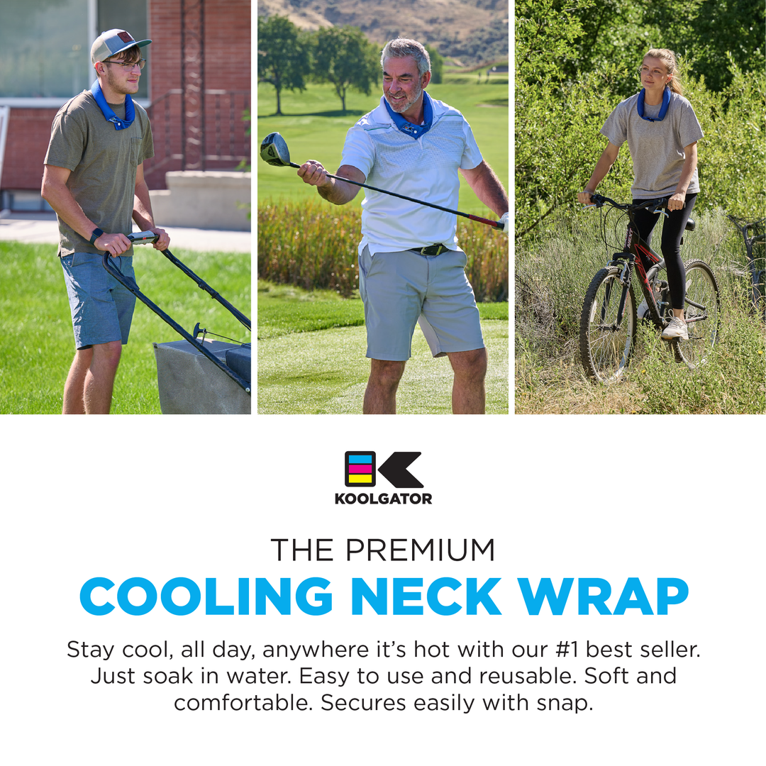 KOOLGATOR - Premium Cooling Neck Wrap