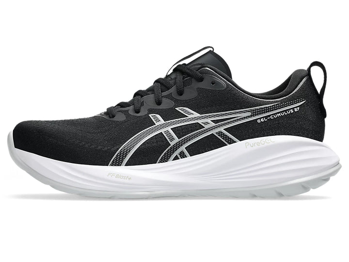 Asics Mens Gel Cumulus 27 Wide - Black/Concrete (1011B981-002)