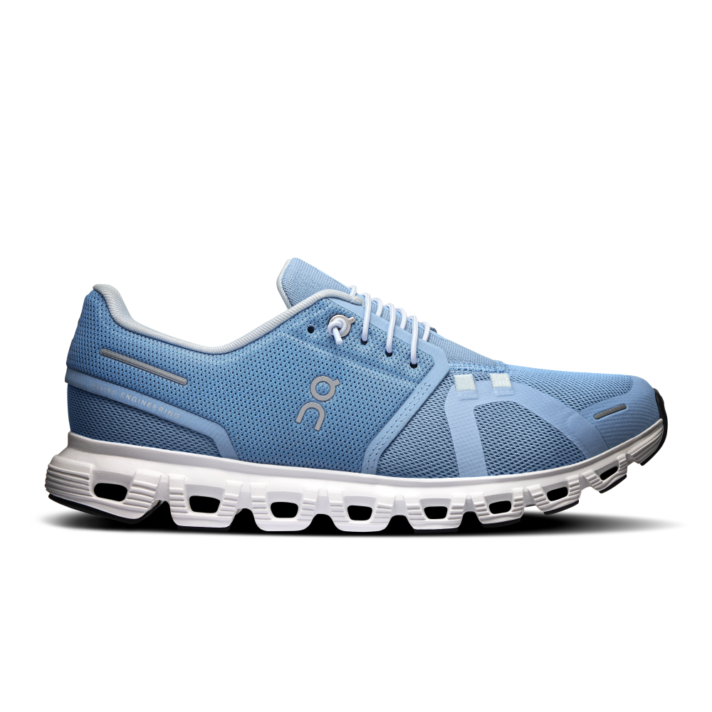ON Women's Cloud 6 - Chambray White