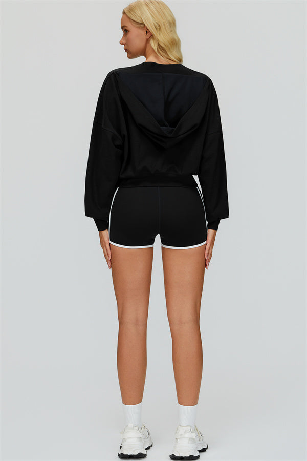 The Whisper V-Neck Hoodie