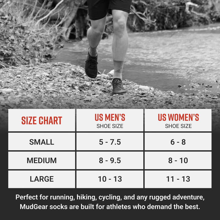 Tough Mudder by MudGear Crew Height Sock