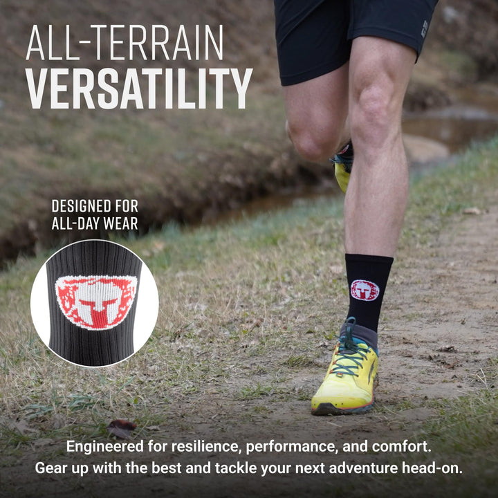 SPARTAN by MudGear Crew Height Sock