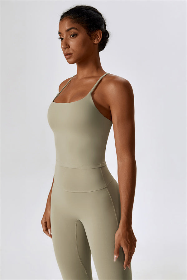 The Lily Belle Sports Bra Flared Leggings 2-Piece Set