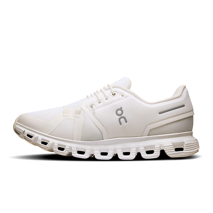 ON Cloud 6 Wide para mujer - Blanco Blanco