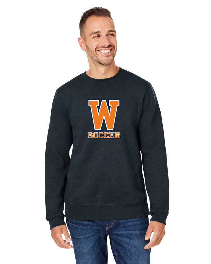 Walpole Boys Soccer Unisex Premium Fleece Sweatshirt (8424JA)