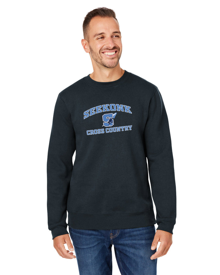 Seekonk Cross Country Unisex Premium Fleece Sweatshirt (8424JA)