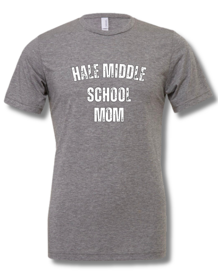 Hale Middle School MOM Unisex Triblend T-Shirt (3413C)