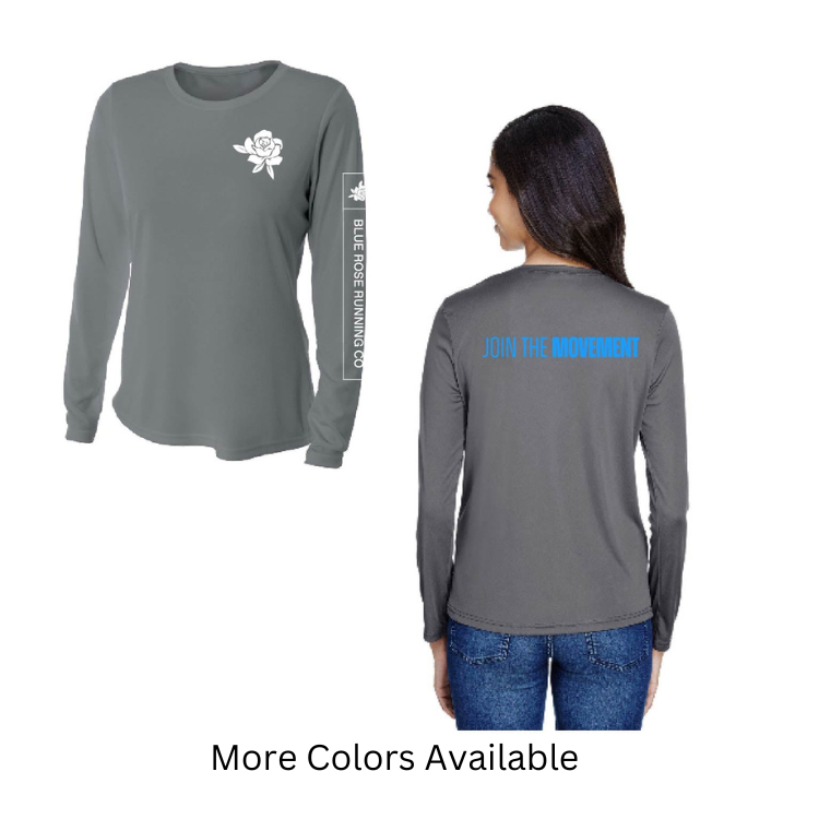 Blue Rose Running - Women's Cooling Performance Long Sleeve Tee (NW3002)