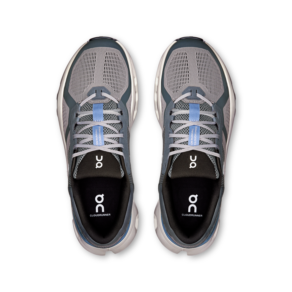 ON Men's Cloudrunner 2 - Alloy Chambray