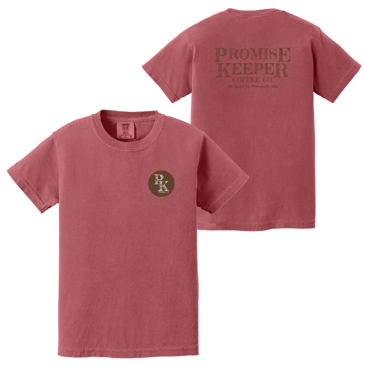 Promise Keeper Coffee Co. - Comfort Colors YOUTH Heavyweight Tee (9018)