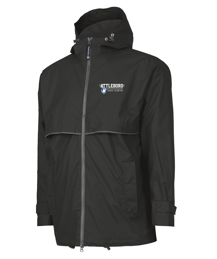 Attleboro Cross Country Mens New Englander Rain Jacket (9199)