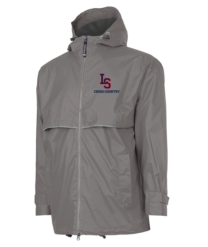 Lincoln Sudbury Cross Country Mens New Englander Rain Jacket (9199)