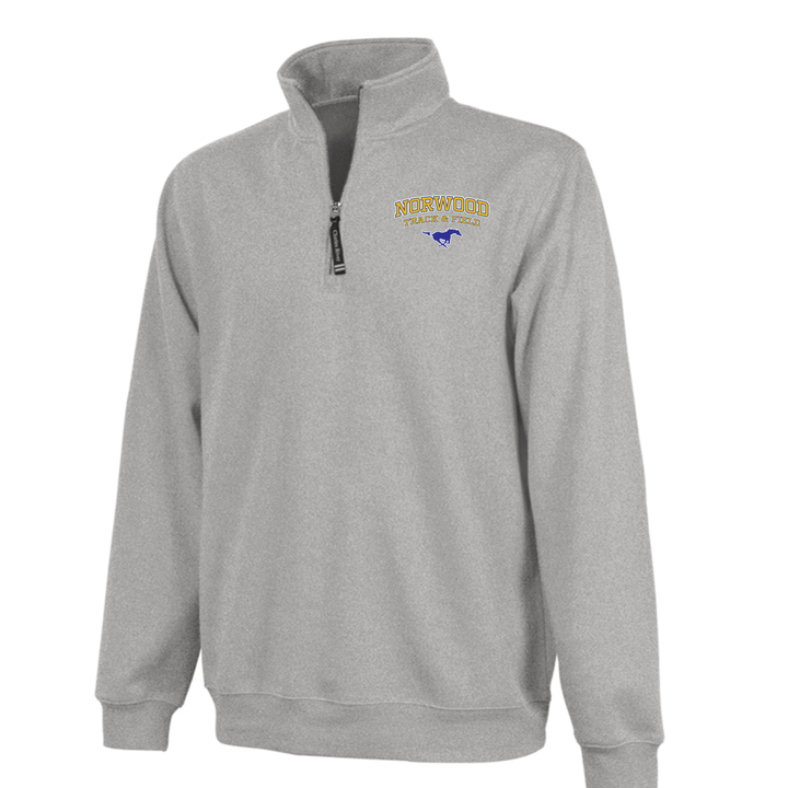 Norwood Track and Field - Unisex Crosswind Quarter Zip Sweatshirt (9359)