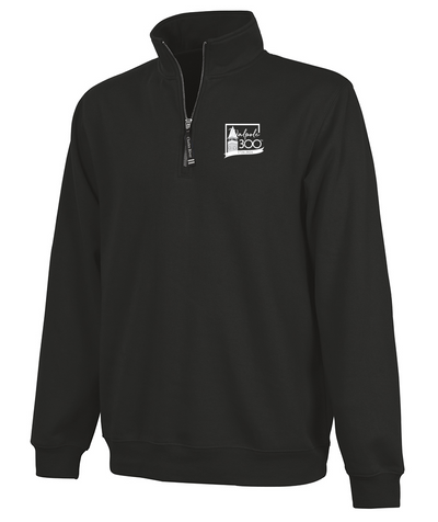 Sudadera unisex con cremallera de un cuarto de Walpole 300 Crosswind (9359) 