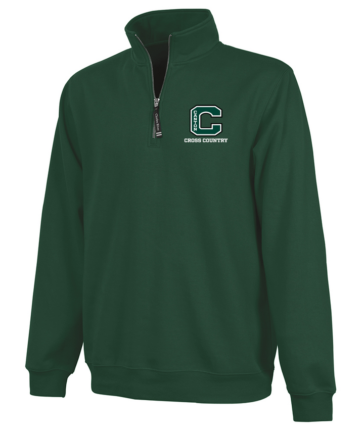 Canton Cross Country Unisex Crosswind Quarter Zip Sweatshirt (9359)