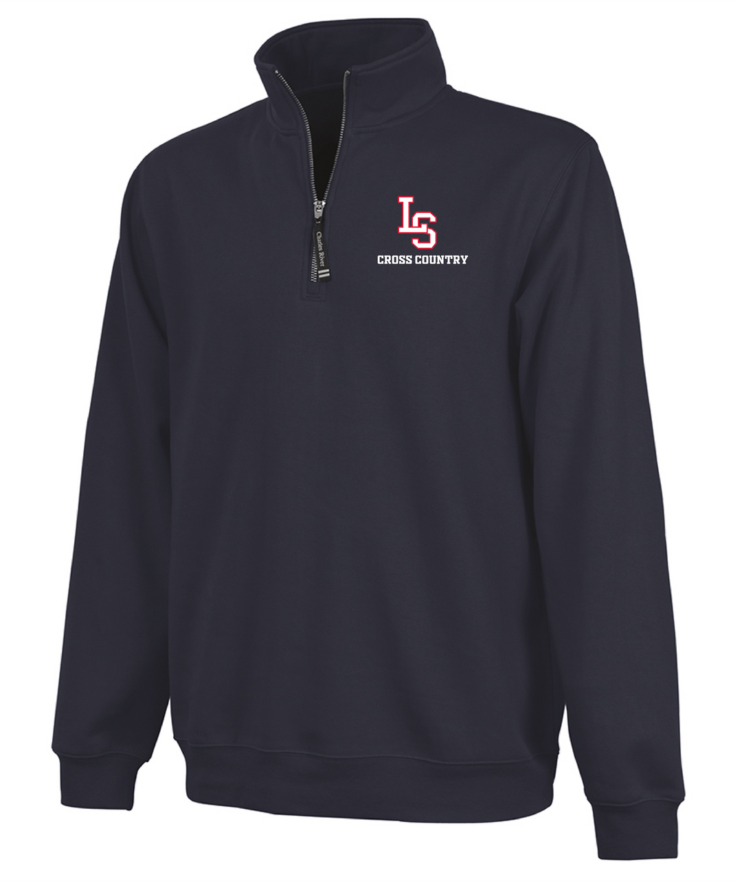 Lincoln Sudbury Cross Country Unisex Crosswind Quarter Zip Sweatshirt (9359)