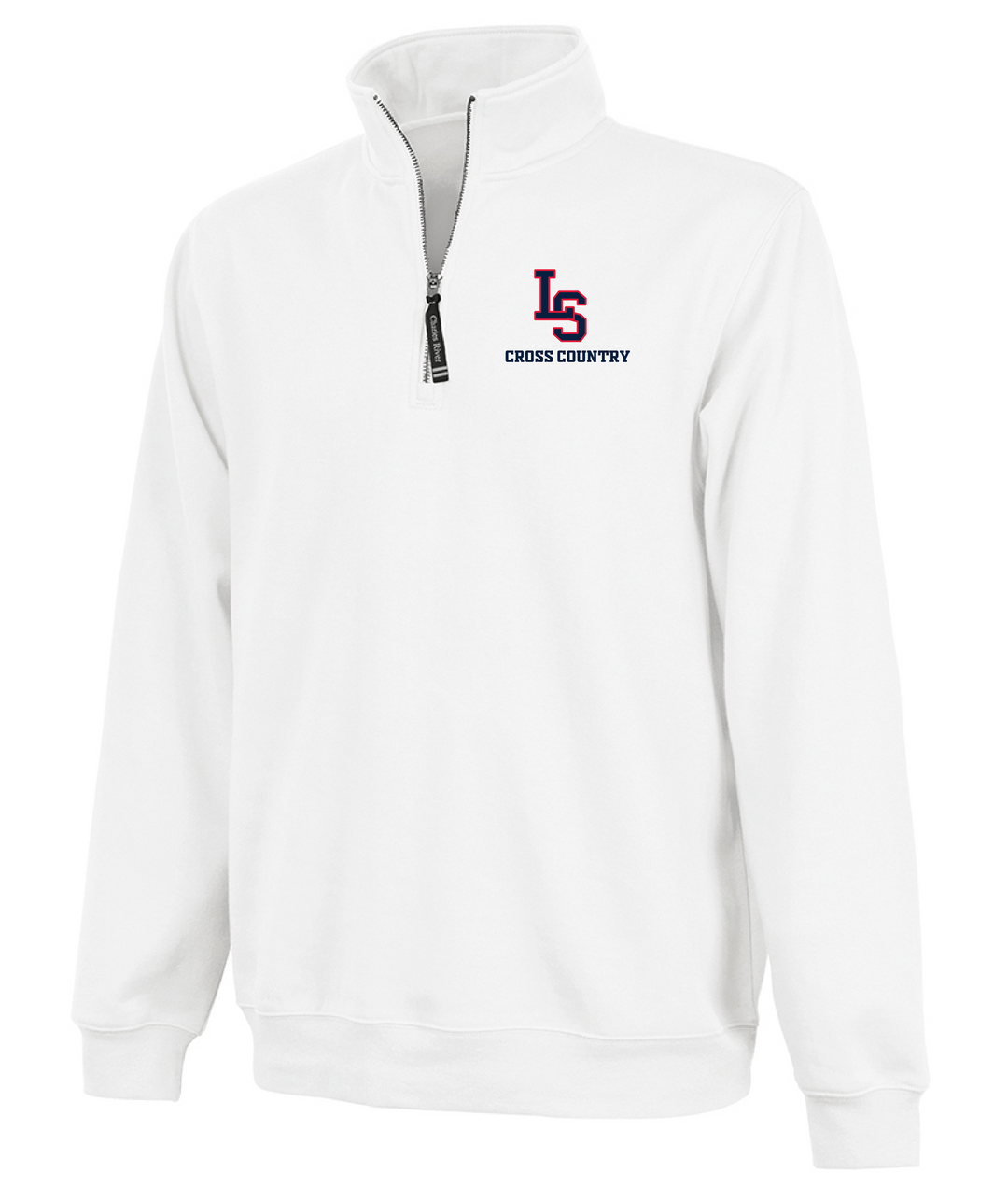 Lincoln Sudbury Cross Country Unisex Crosswind Quarter Zip Sweatshirt (9359)