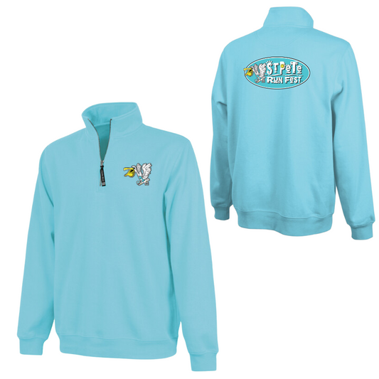 St Pete Run Fest - Unisex Crosswind Quarter Zip Sweatshirt (9359)