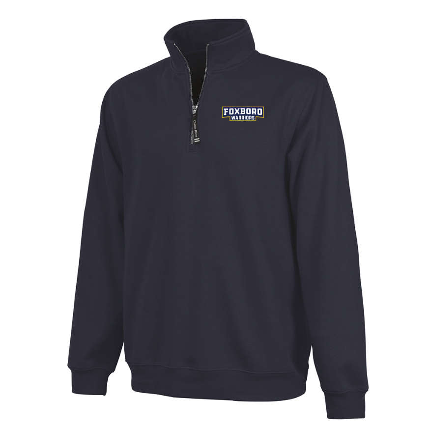 Sudadera unisex con cremallera de un cuarto de longitud Cross Country de Attleboro Crosswind (9359) 