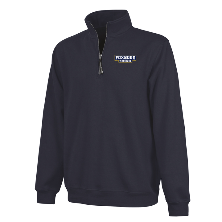 Sudadera unisex con cremallera de un cuarto de longitud Cross Country de Attleboro Crosswind (9359) 