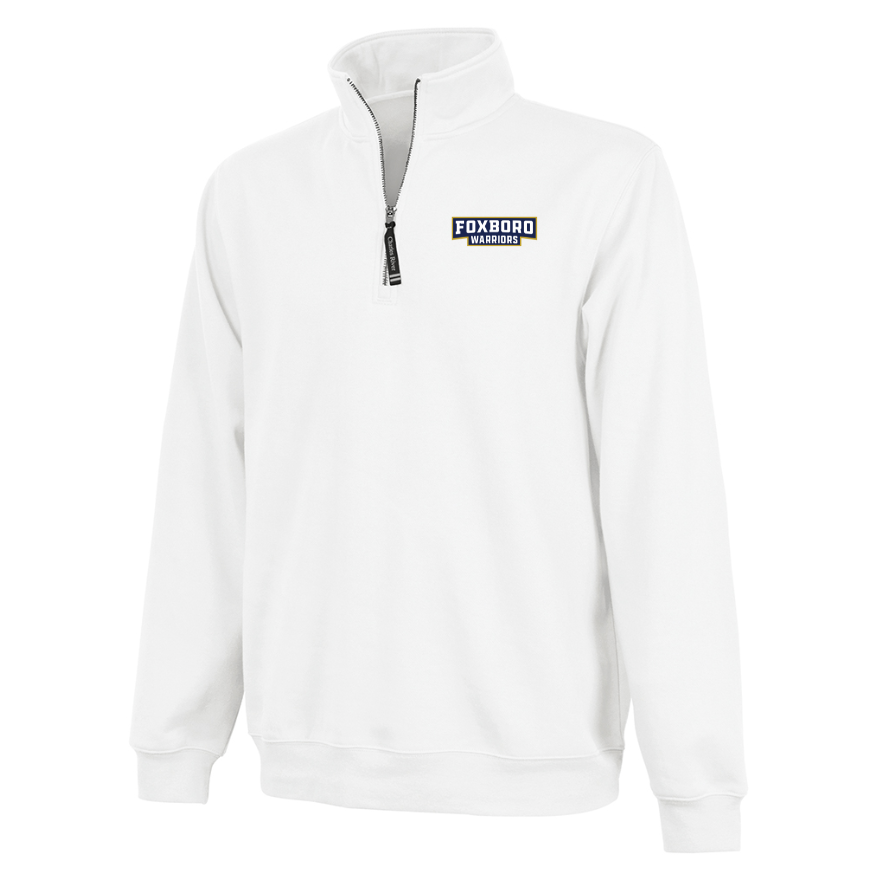 Sudadera unisex con cremallera de un cuarto de longitud Cross Country de Attleboro Crosswind (9359) 
