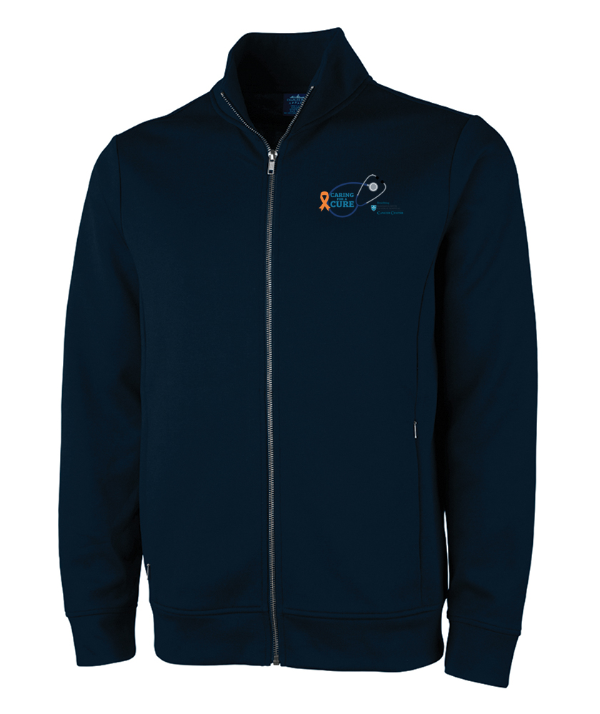 Caring For a Cure - Seaport Full Zip Performance Jacket Men’s (9377)