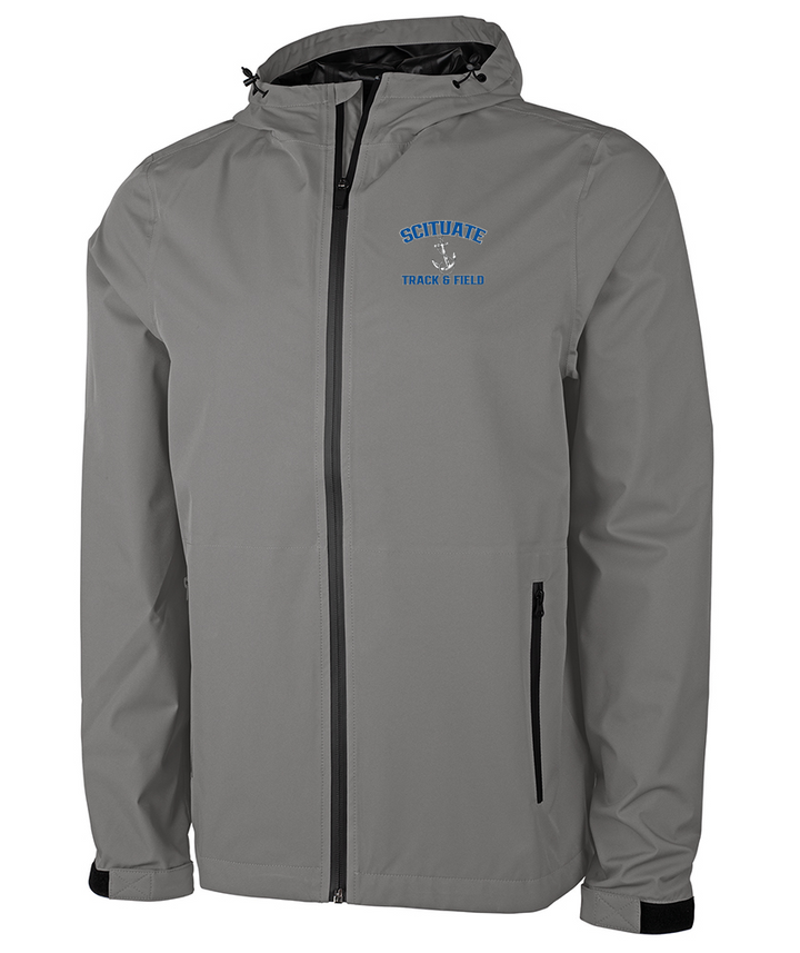 Chaqueta impermeable Atlantic para hombre de Scituate Track &amp; Field (9476)