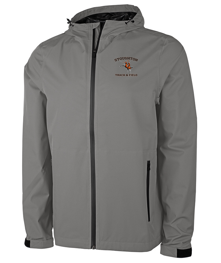 Stoughton Track &amp; Field - Chaqueta impermeable Atlantic para hombre (9476)